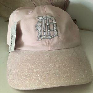 NEW! Detroit Tigers Baseball Bling Cap